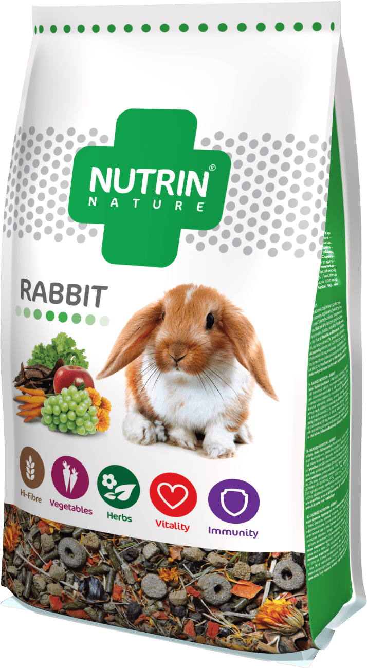 Kompletní krmivo NUTRIN Nature pro králíky 750g