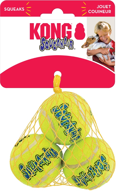 KONG Airdog hračka tenisový míč S 3 ks