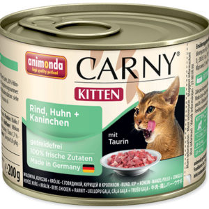 Konzerva Animonda Carny Adult hovězí + krocan + králík 200 g