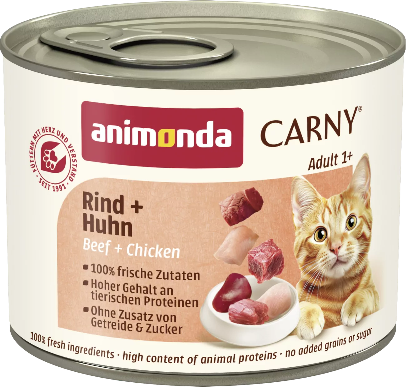 Konzerva ANIMONDA Carny Adult hovězí+kuřecí 200g