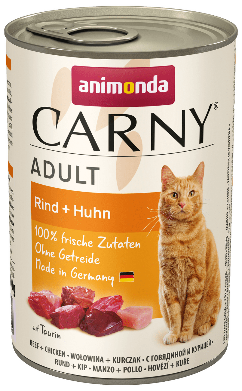 Konzerva ANIMONDA Carny Adult hovězí + kuřecí 400g