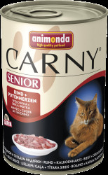 Konzerva ANIMONDA Carny senior hovězí+krůtí srdce 400g