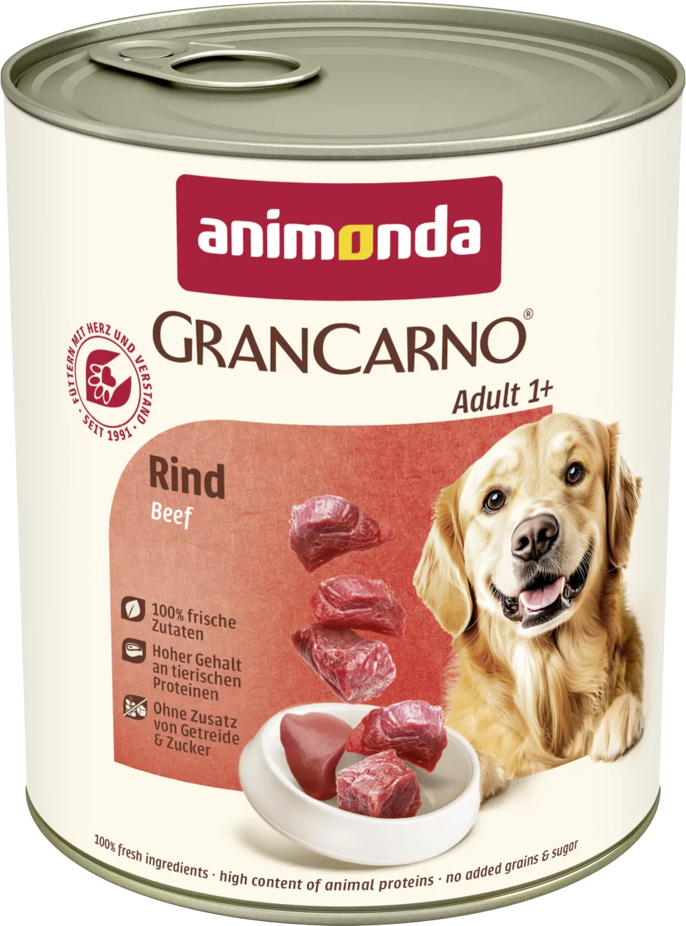 Konzerva Animonda Gran Carno Adult hovězí 800g