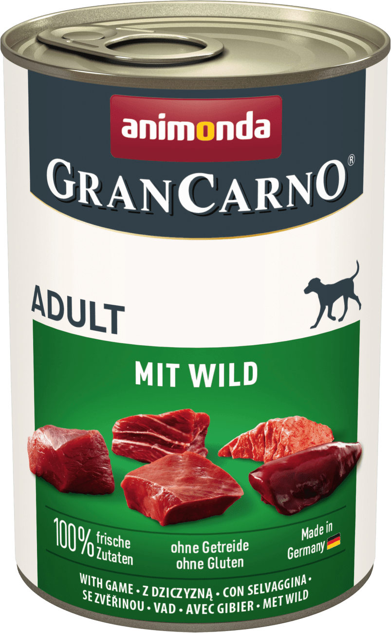 Konzerva Animonda Gran Carno Adult se zvěřinou 400g