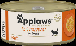 Konzerva Applaws Cat Tin Chicken Breast with Pumpkin 156 g