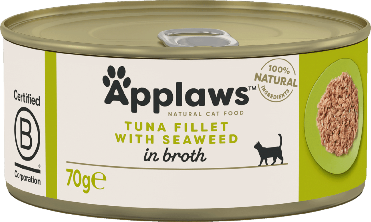 Konzerva Applaws Cat Tuna Fillet & Seaweed 70g