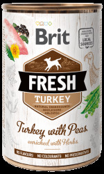 Konzerva Brit Fresh Turkey with Peas 400g