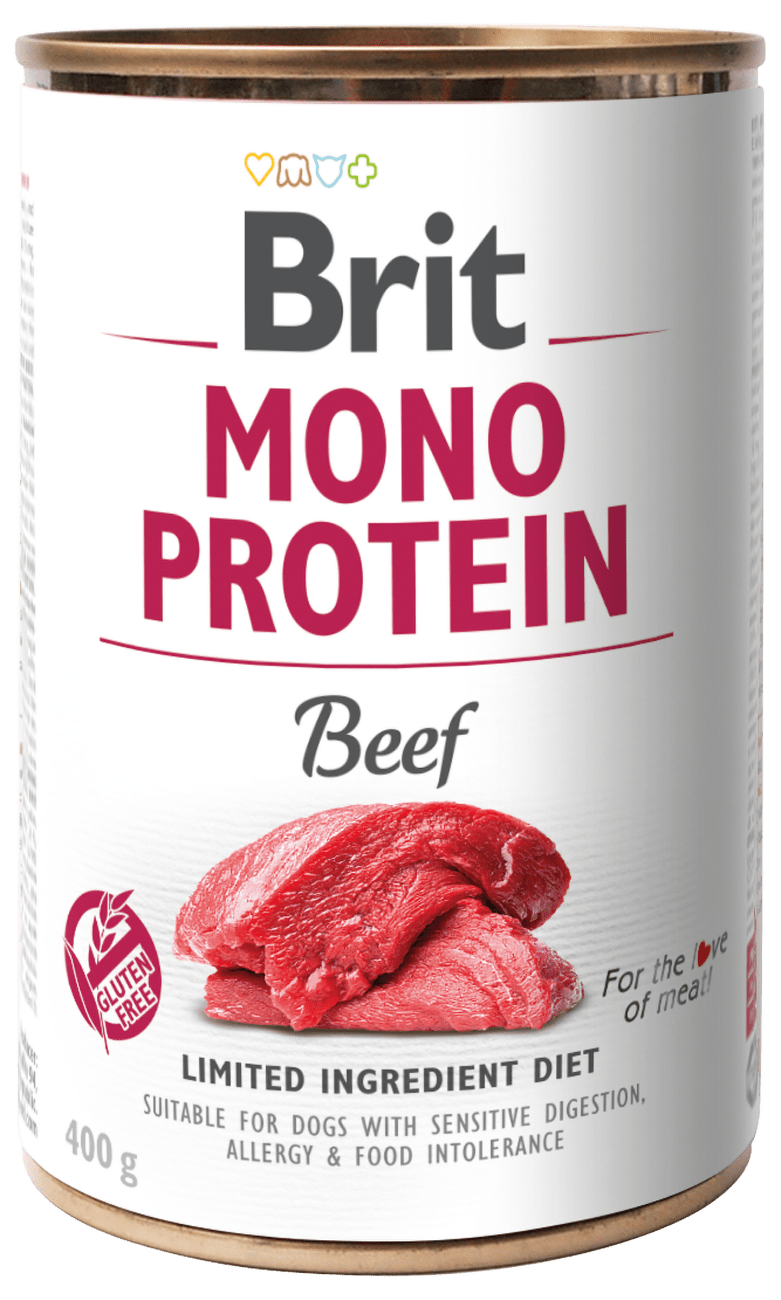Konzerva Brit Monoprotein Beef 400g