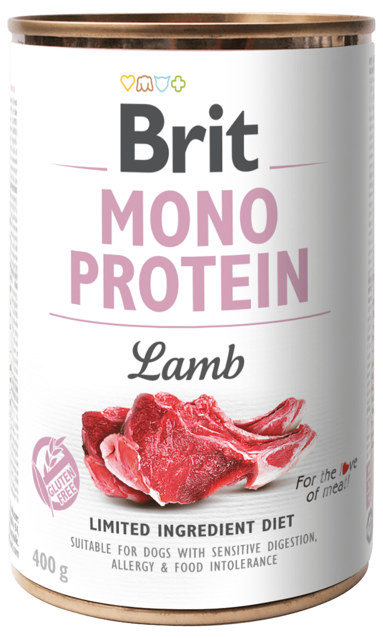Konzerva Brit Monoprotein Lamb 400g