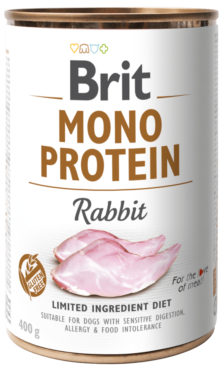 Konzerva Brit Monoprotein Rabbit 400g