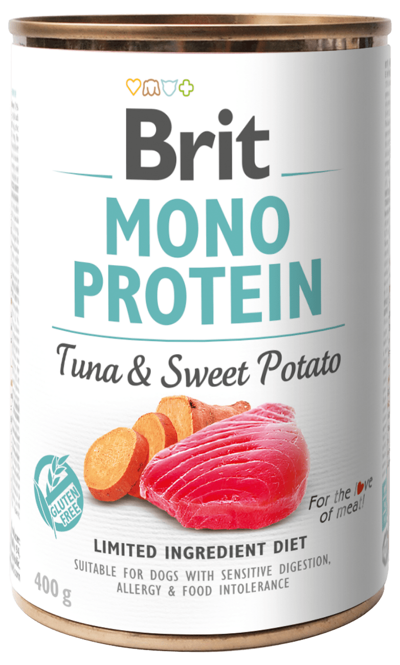 Konzerva Brit Monoprotein Tuna & Sweet Potato 400g