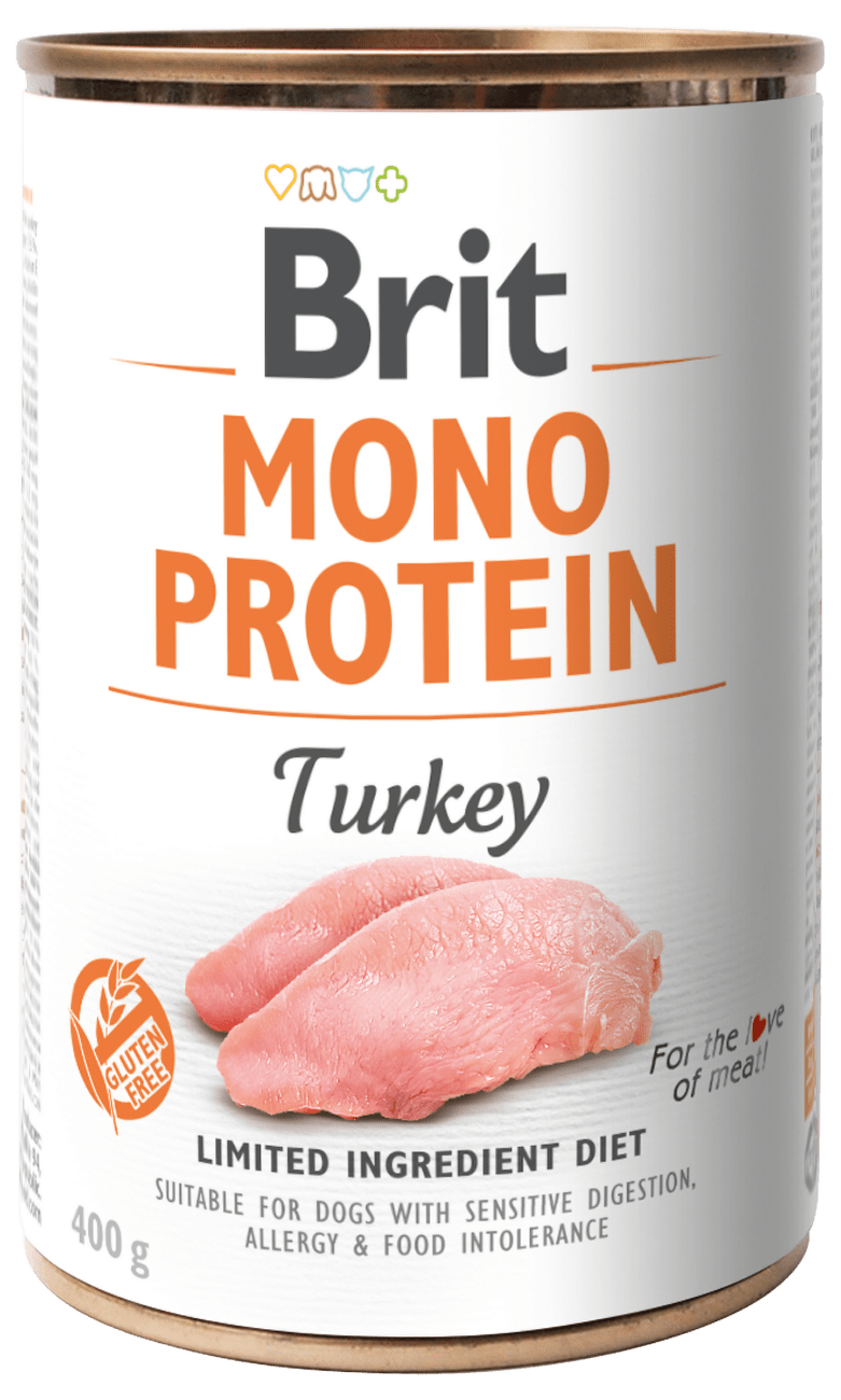 Konzerva Brit Monoprotein Turkey 400g