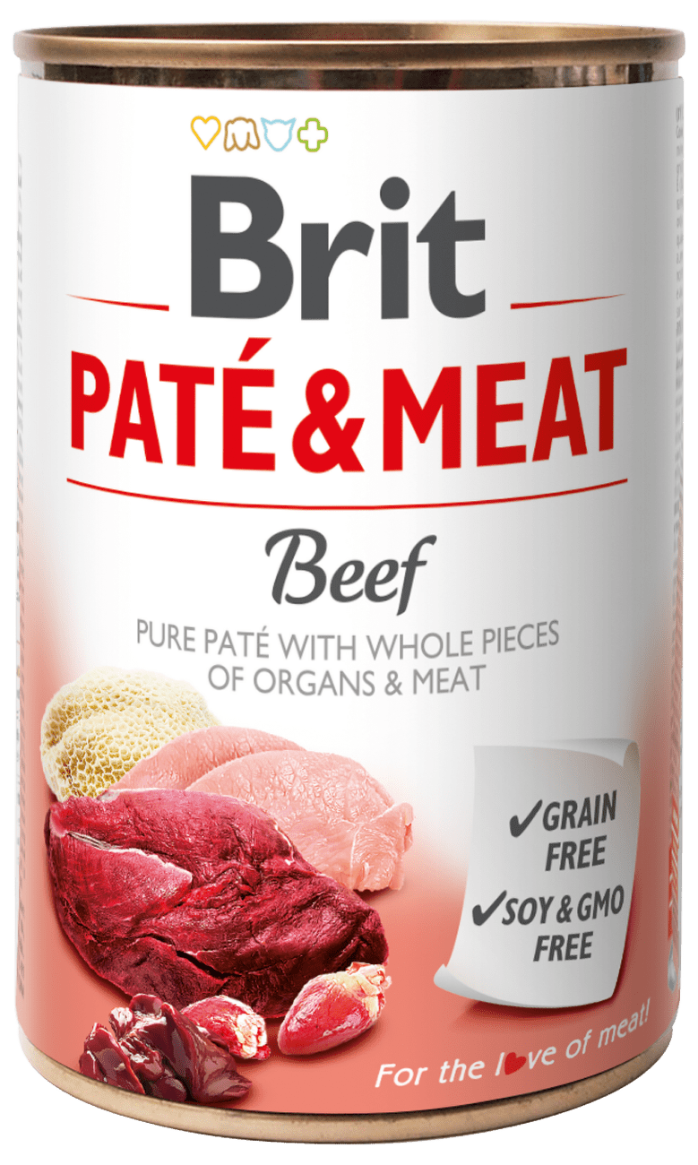 Konzerva Brit Paté & Meat Beef 400g