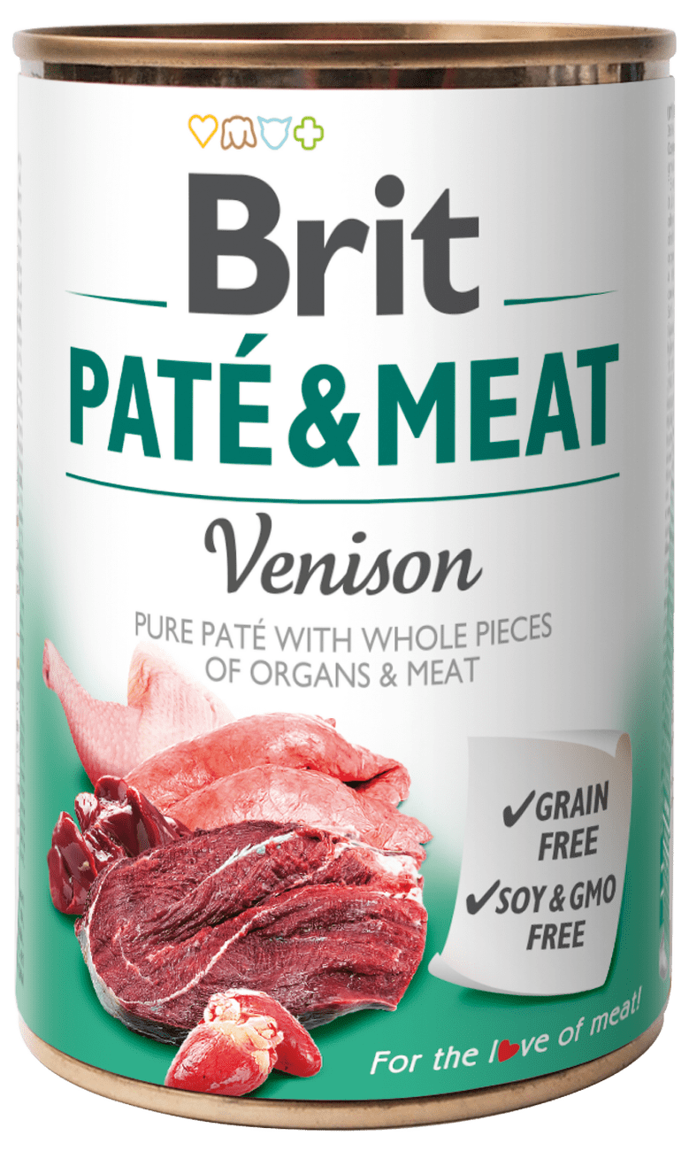 Konzerva Brit Paté & Meat Venison 400g