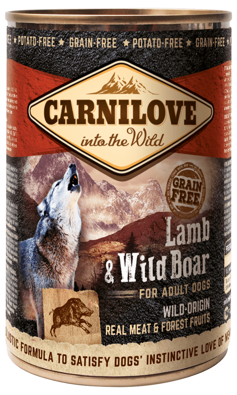 Konzerva Carnilove Wild Meat Lamb & Wild Boar 400g