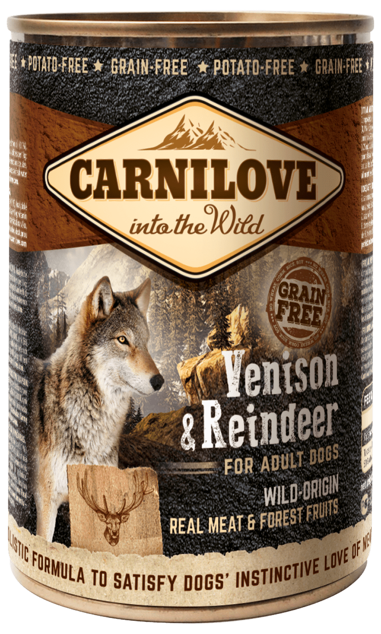 Konzerva Carnilove Wild Meat Venison & Reindeer 400g