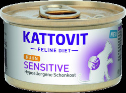 Konzerva Kattovit sensitive kuře 85g