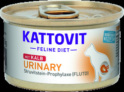 Konzerva Kattovit urinary telecí 85g