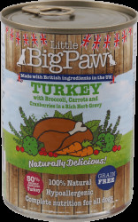 Konzerva Little Big Paw krůta 390g