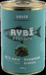 Konzerva Louie rybí s řasami, vitamíny a minerály 400g