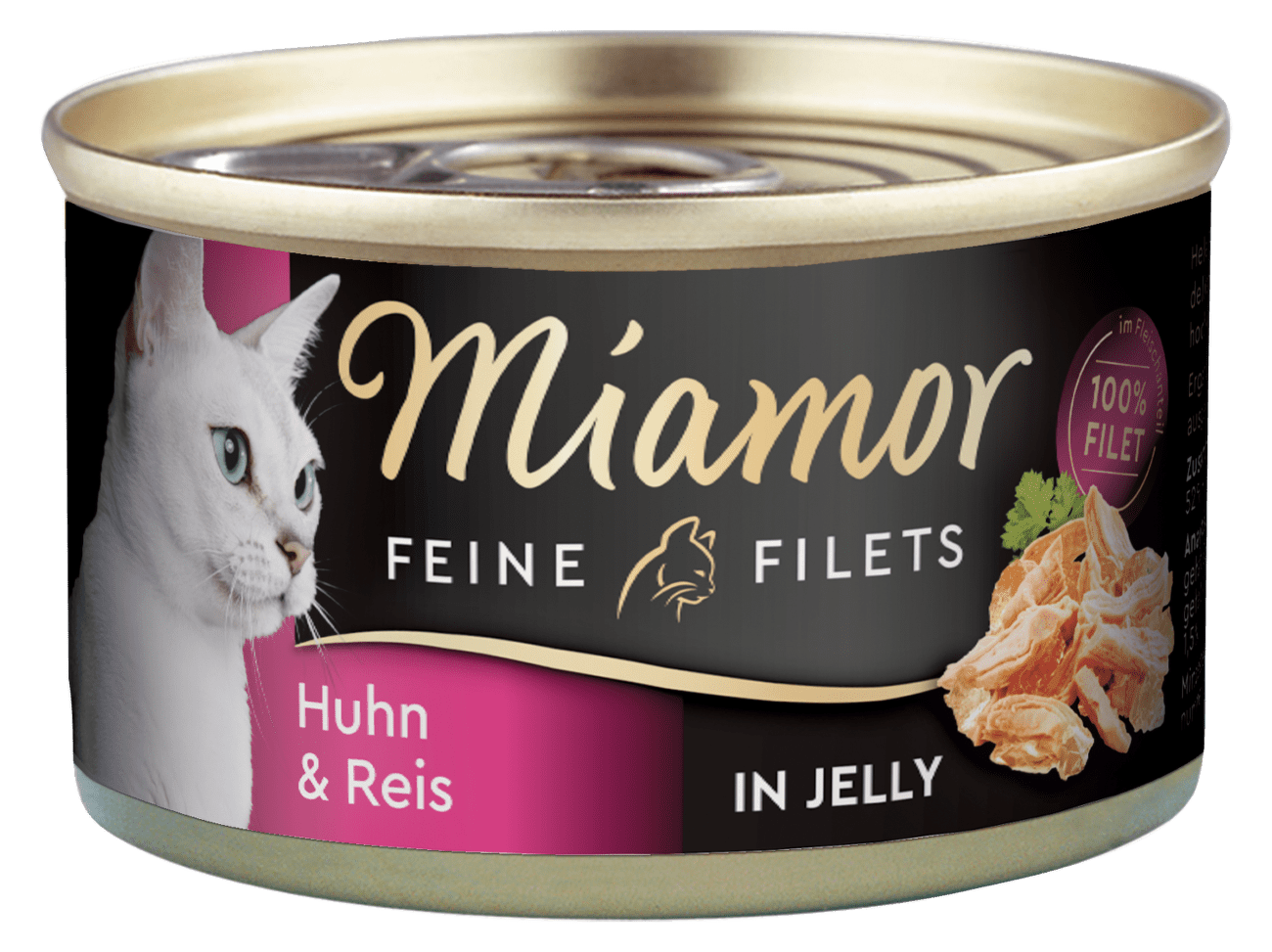 Konzerva MIAMOR Feine Filets kuře + rýže v želé 100g