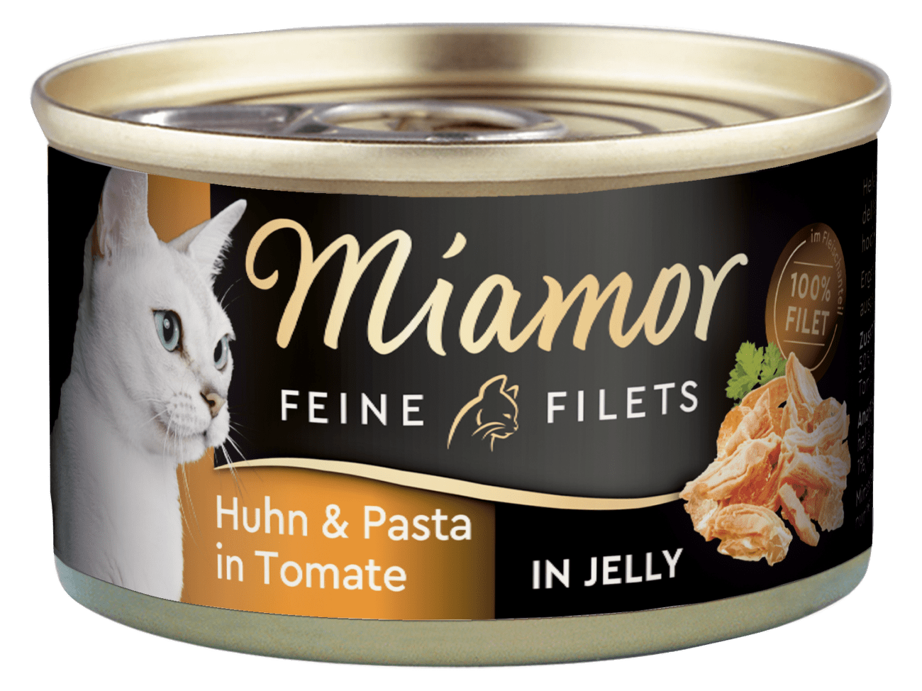 Konzerva MIAMOR Feine Filets kuře + těstoviny v želé 100g