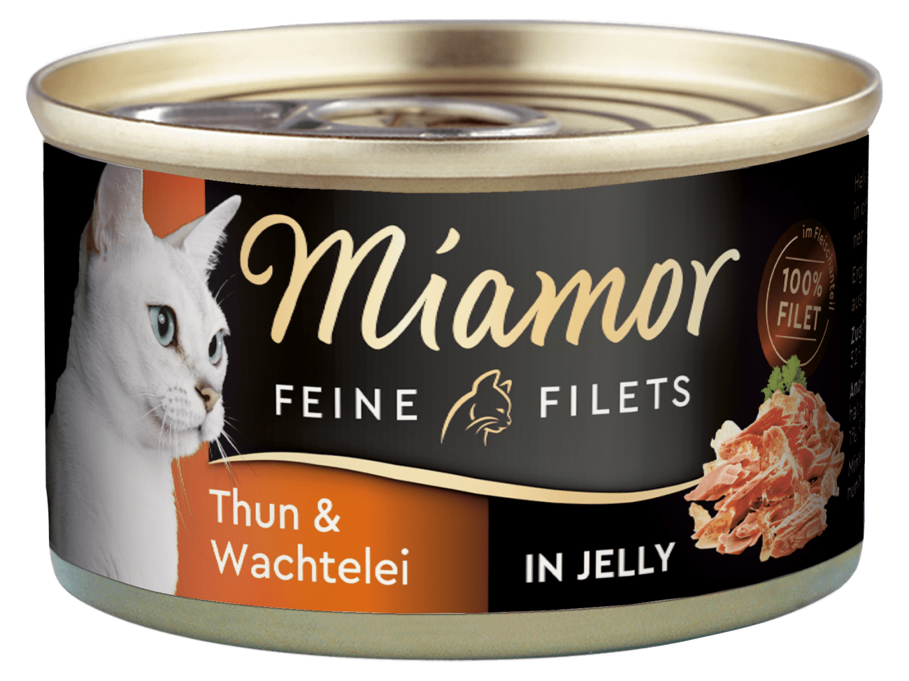 Konzerva MIAMOR Feine Filets tuňák + křepelčí vejce v želé 100g