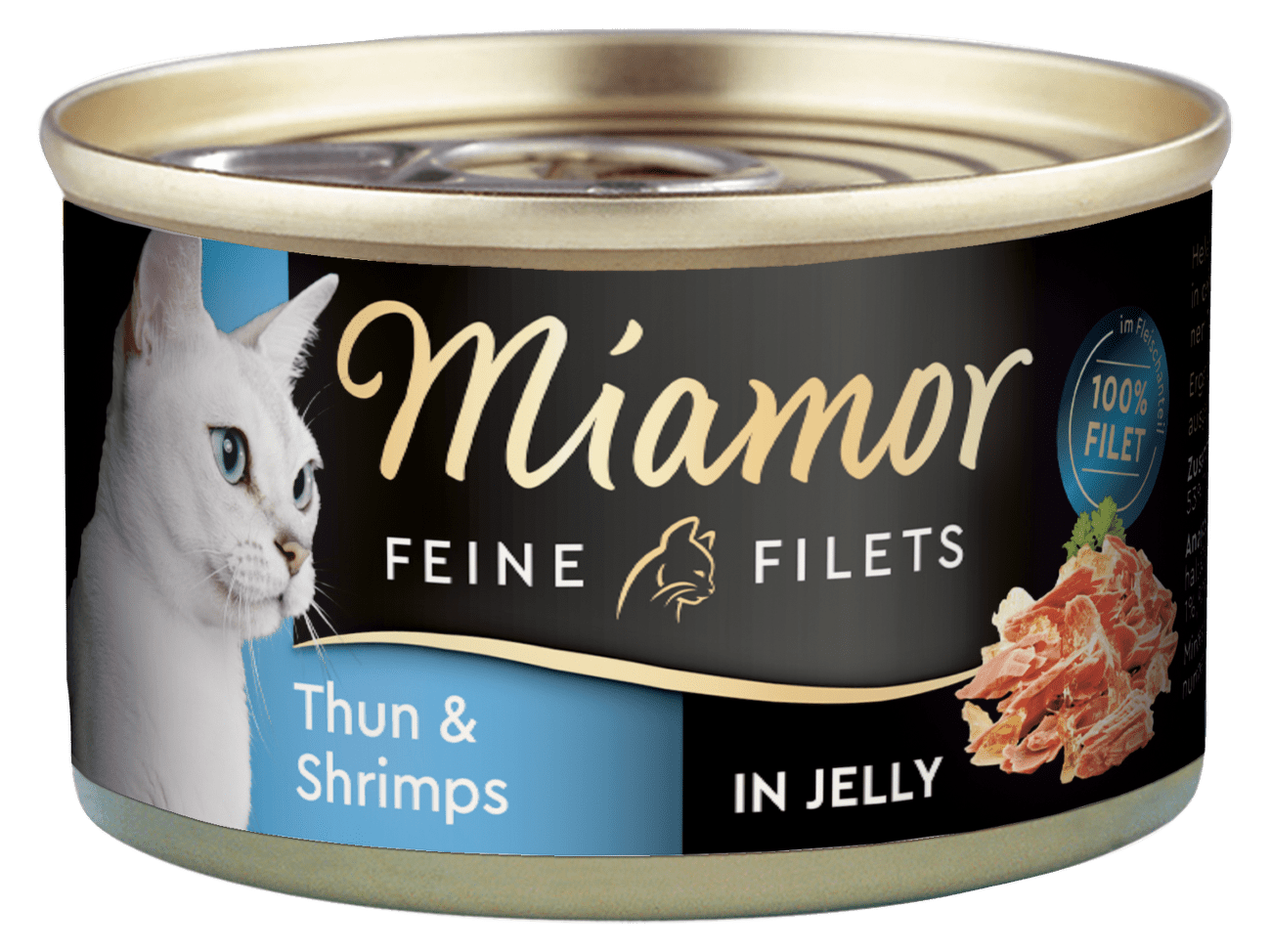 Konzerva MIAMOR Feine Filets tuňák + krevety v želé 100g