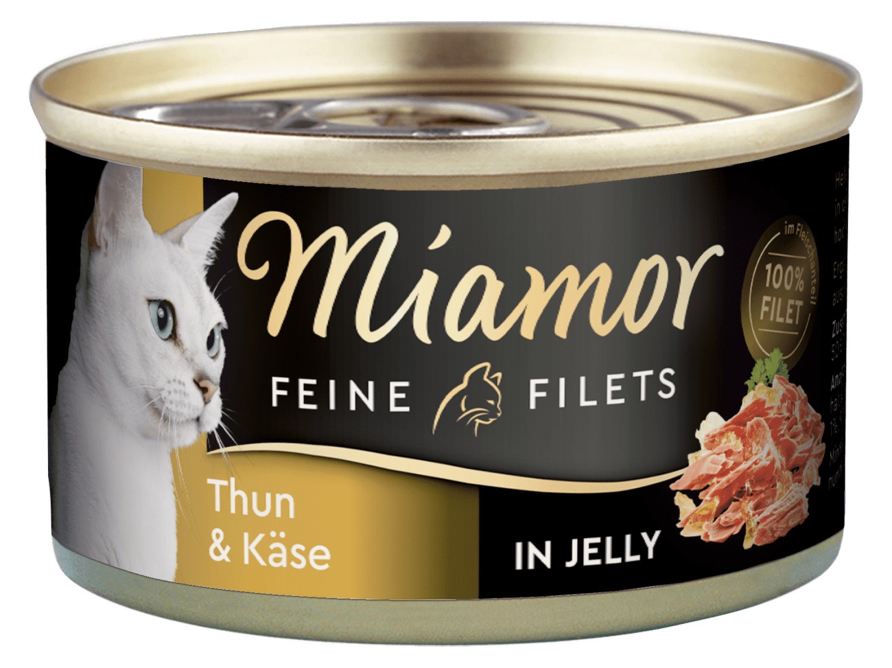 Konzerva MIAMOR Feine Filets tuňák + sýr v želé 100g