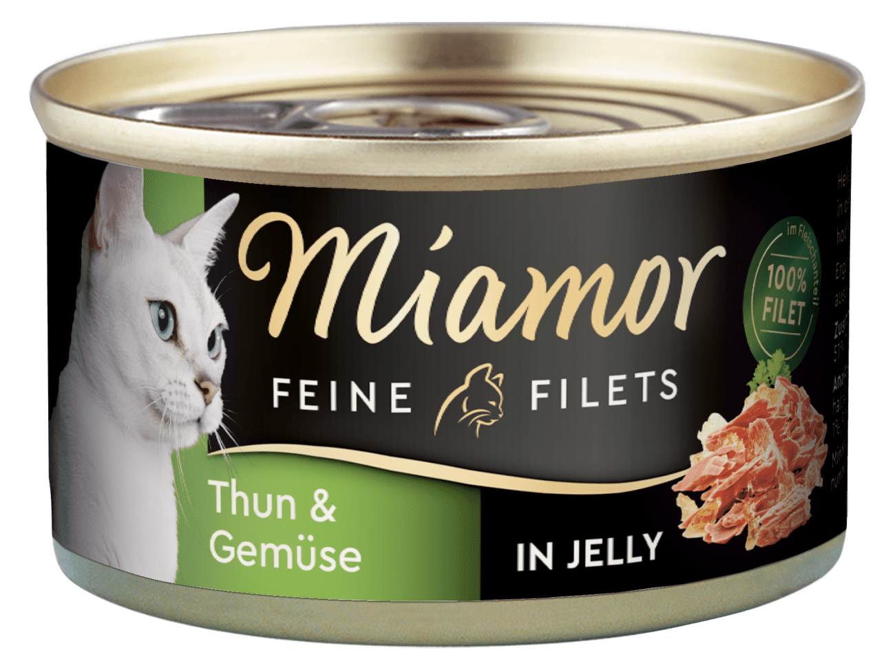Konzerva MIAMOR Feine Filets tuňák + zelenina v želé 100g
