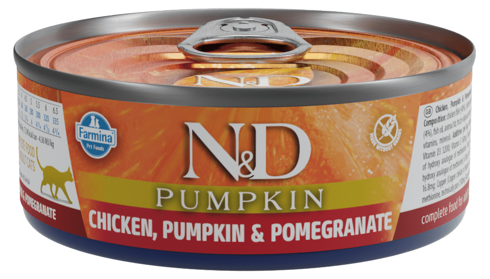 Konzerva N&D Cat Pumpkin Chicken&Pomegranate 70g