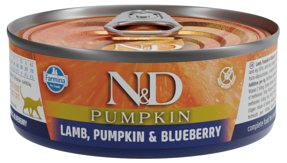 Konzerva N&D Cat Pumpkin Lamb&Blueberry 70g