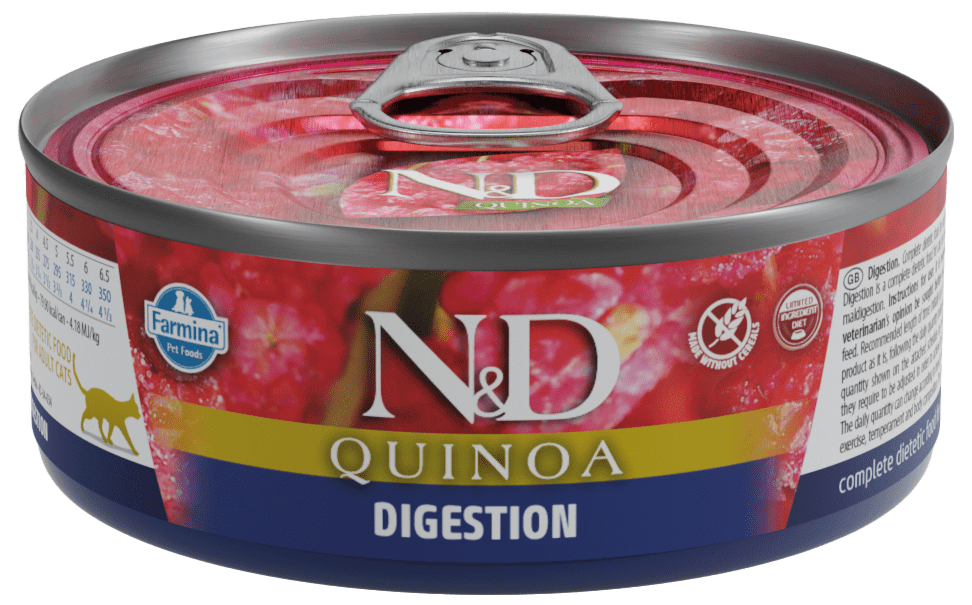 Konzerva N&D Cat Quinoa Digestion Lamb 80g