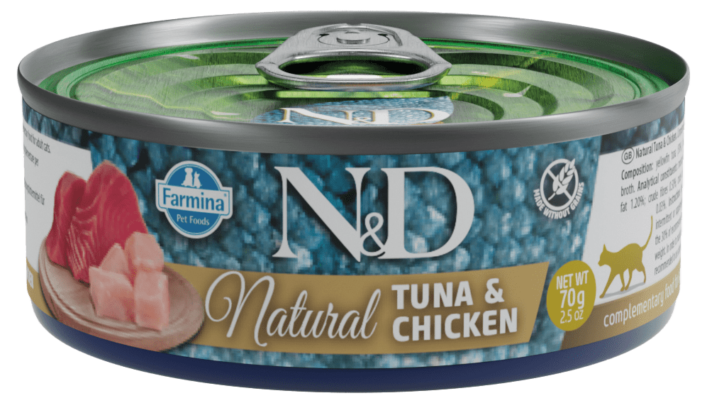 Konzerva N&D Natural Tuna&Chicken 70g
