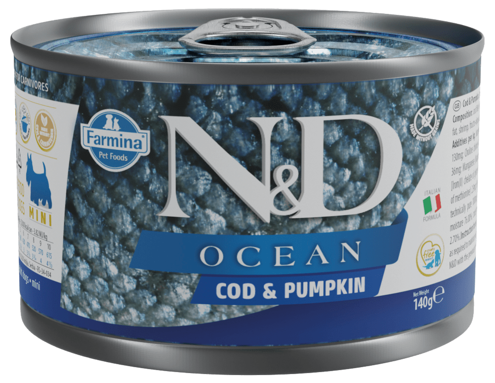 Konzerva N&D Ocean Adult Cod & Pumpkin 140g