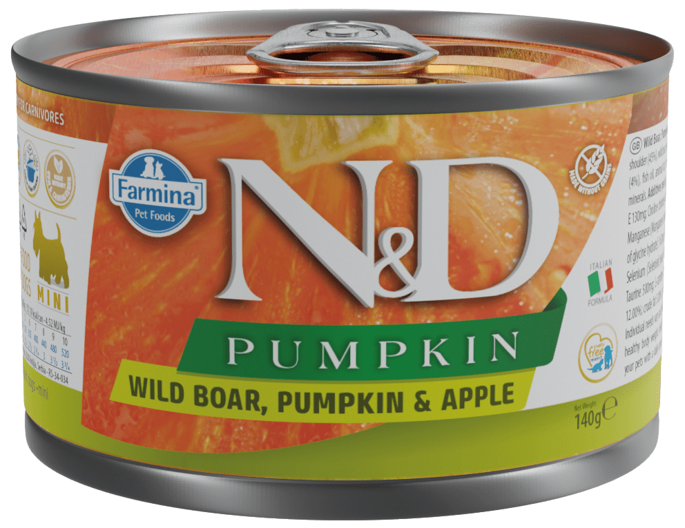 Konzerva N&D Pumpkin Boar & Apple 140g