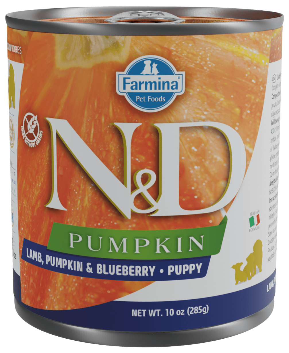 Konzerva N&D Pumpkin Puppy Lamb & Blueberry 285g