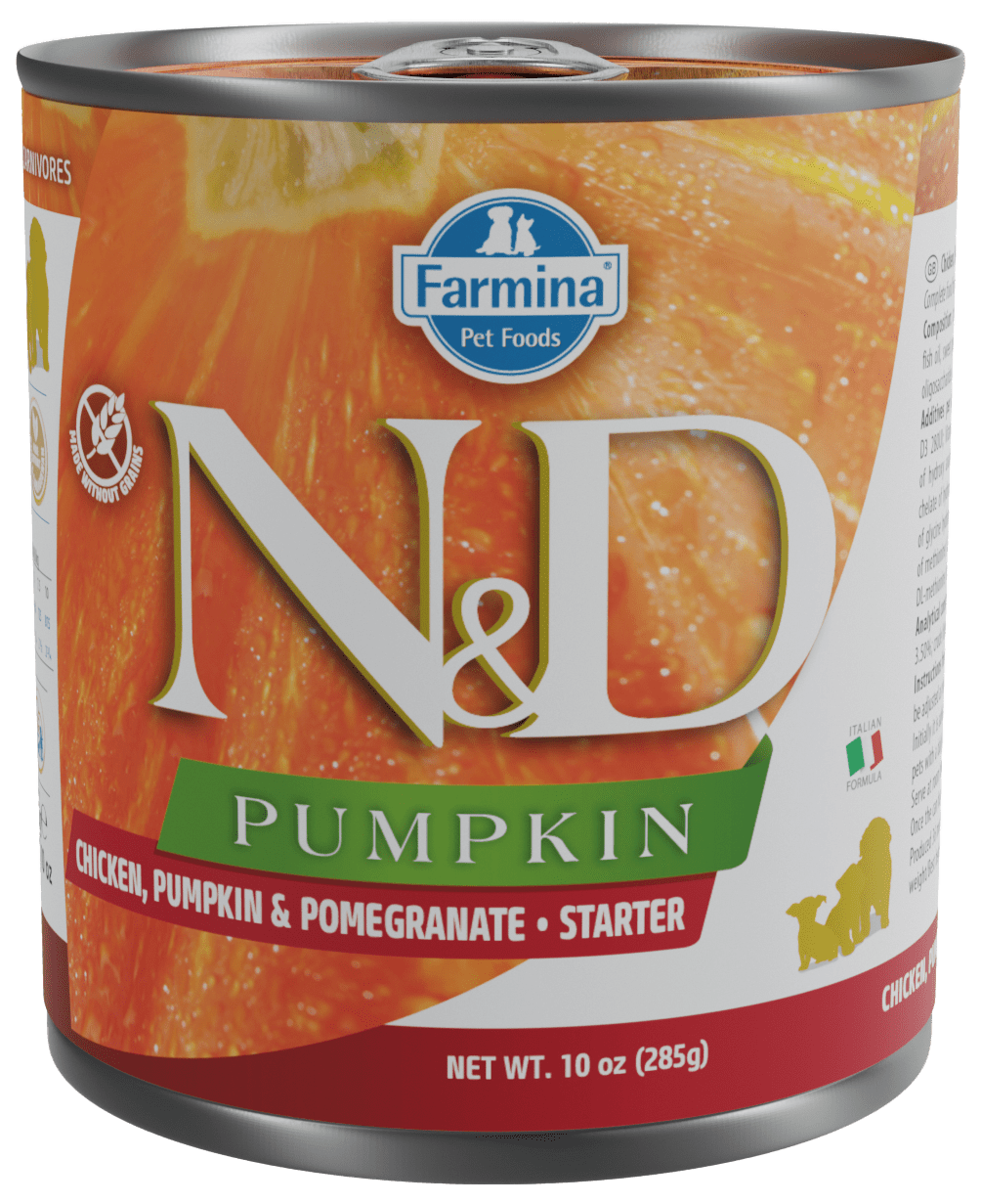 Konzerva N&D Pumpkin Starter Puppy Chicken & Pomegranate 285g