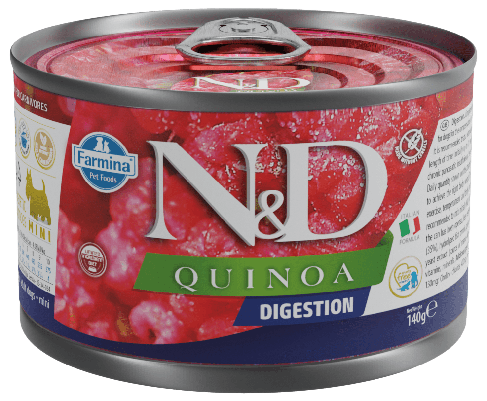 Konzerva N&D Quinoa Dog Digestion Lamb 140g