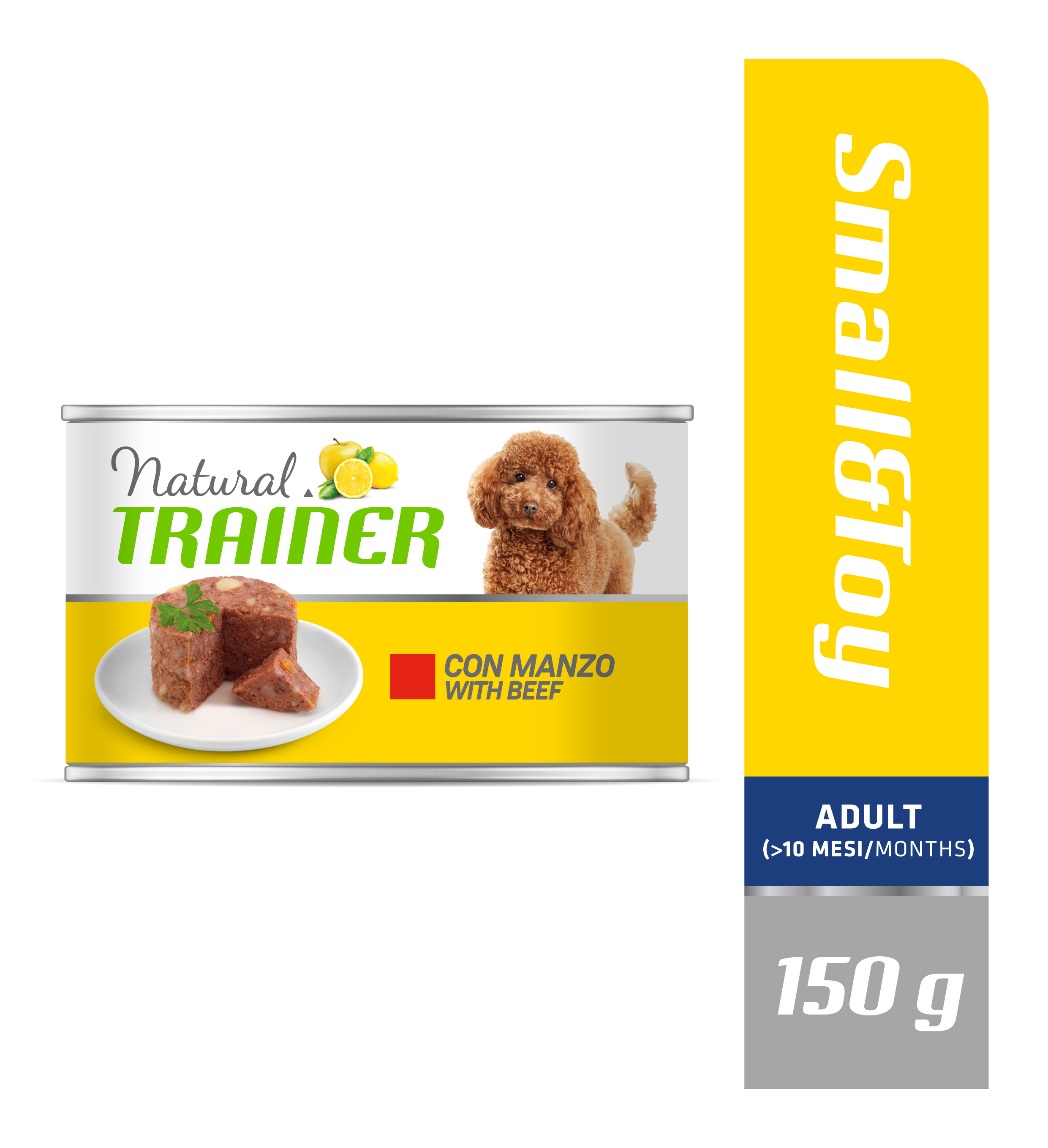 Konzerva Natural Trainer MAINT S&T ADULT hovězí 150 g LT