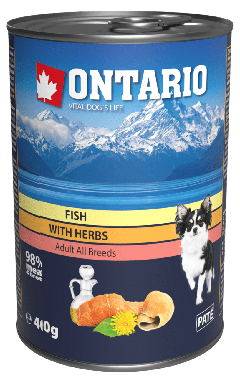 Konzerva Ontario Multi Fish and Salmon Oil 400g