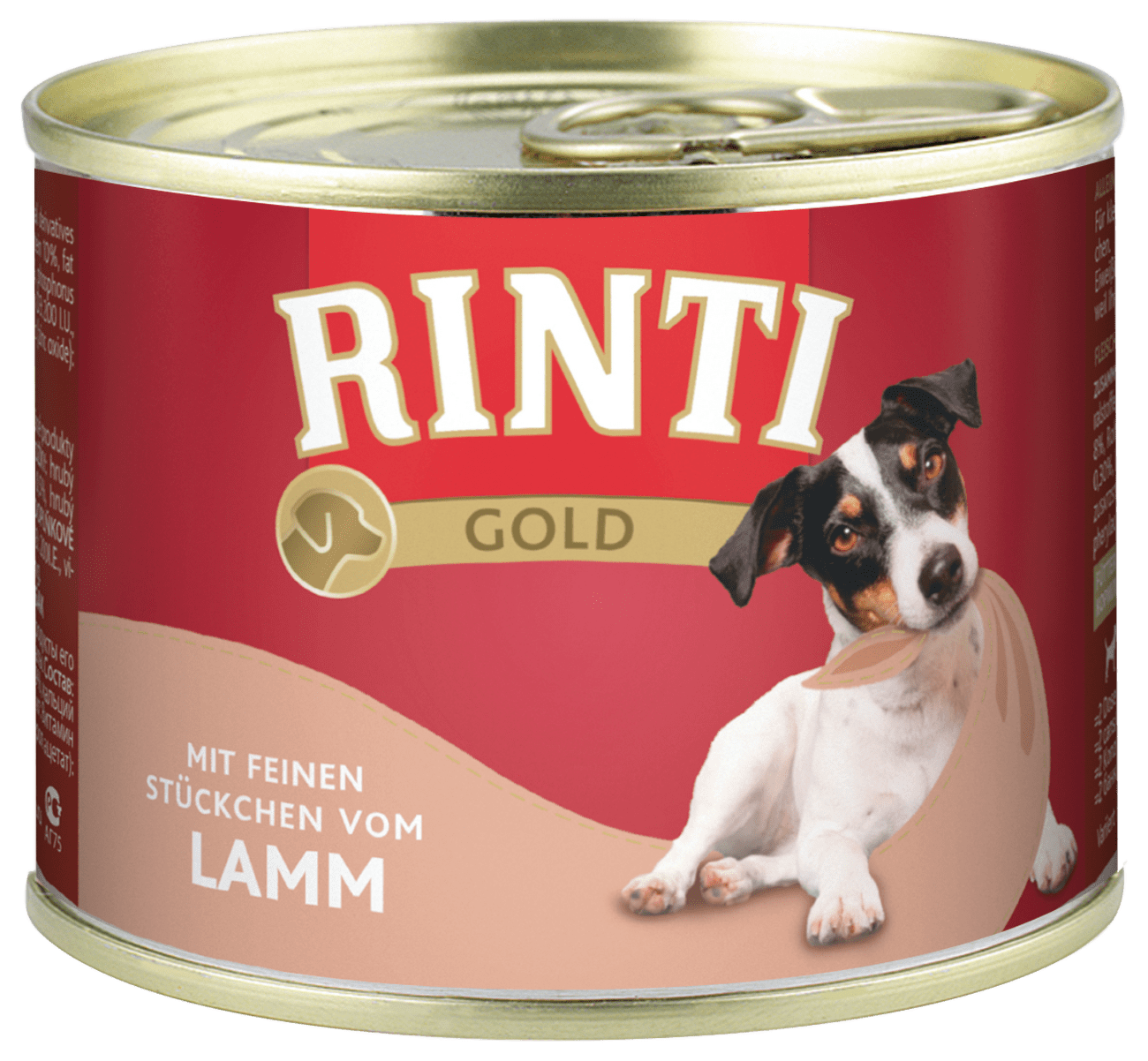 Konzerva Rinti Gold jehně 185g
