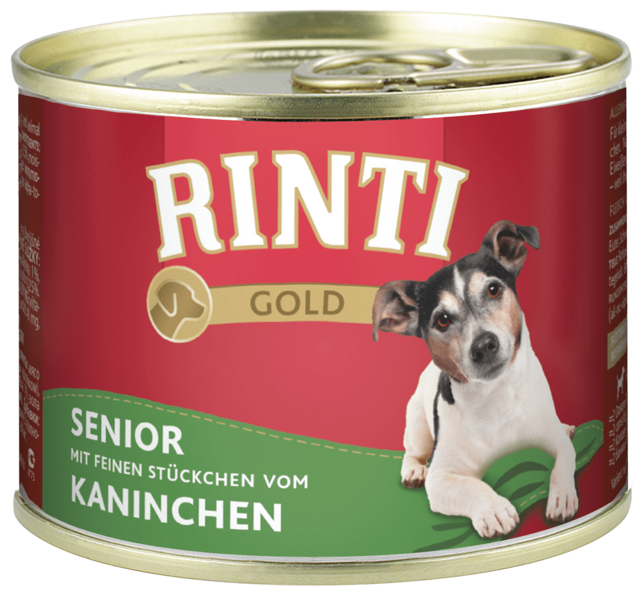 Konzerva Rinti Gold Senior králík 185g