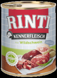 Konzerva Rinti Kennerfleisch divočák 800g