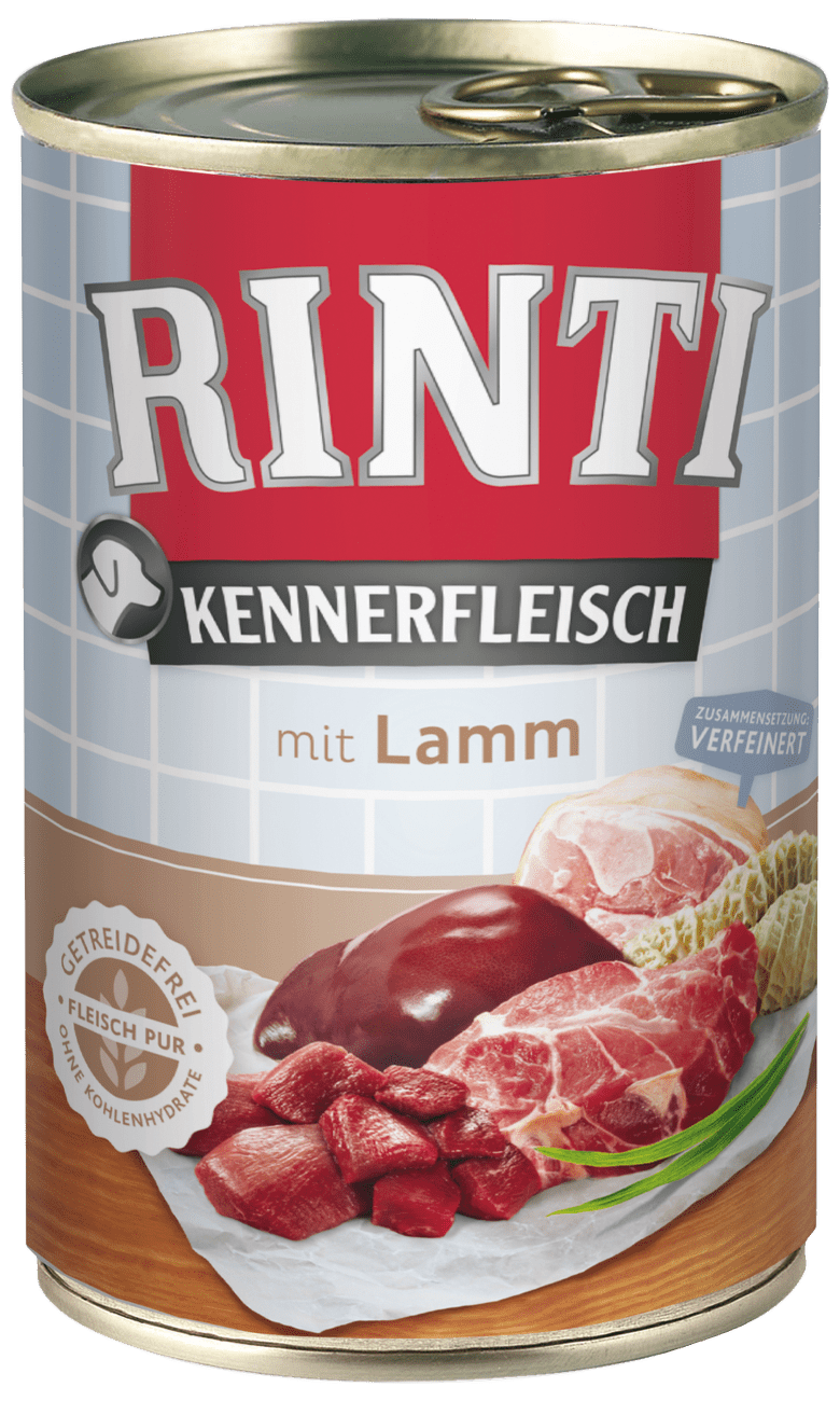 Konzerva Rinti Kennerfleisch jehně 400g
