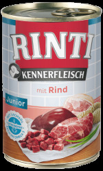 Konzerva Rinti Kennerfleisch Junior hovězí 400g
