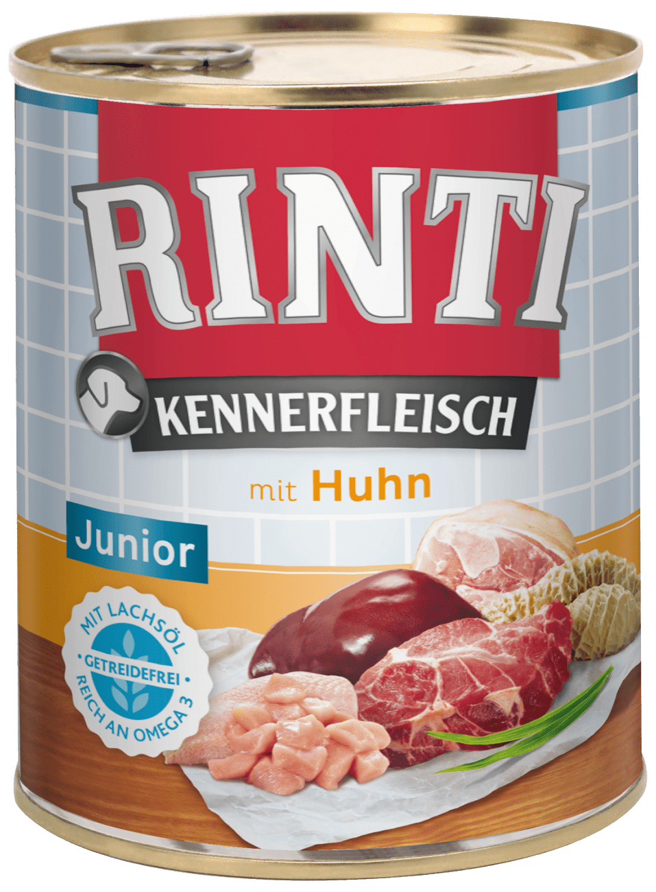 Konzerva Rinti Kennerfleisch Junior kuře 800g