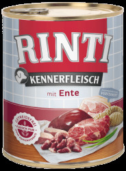 Konzerva Rinti Kennerfleisch kachní srdce 800g