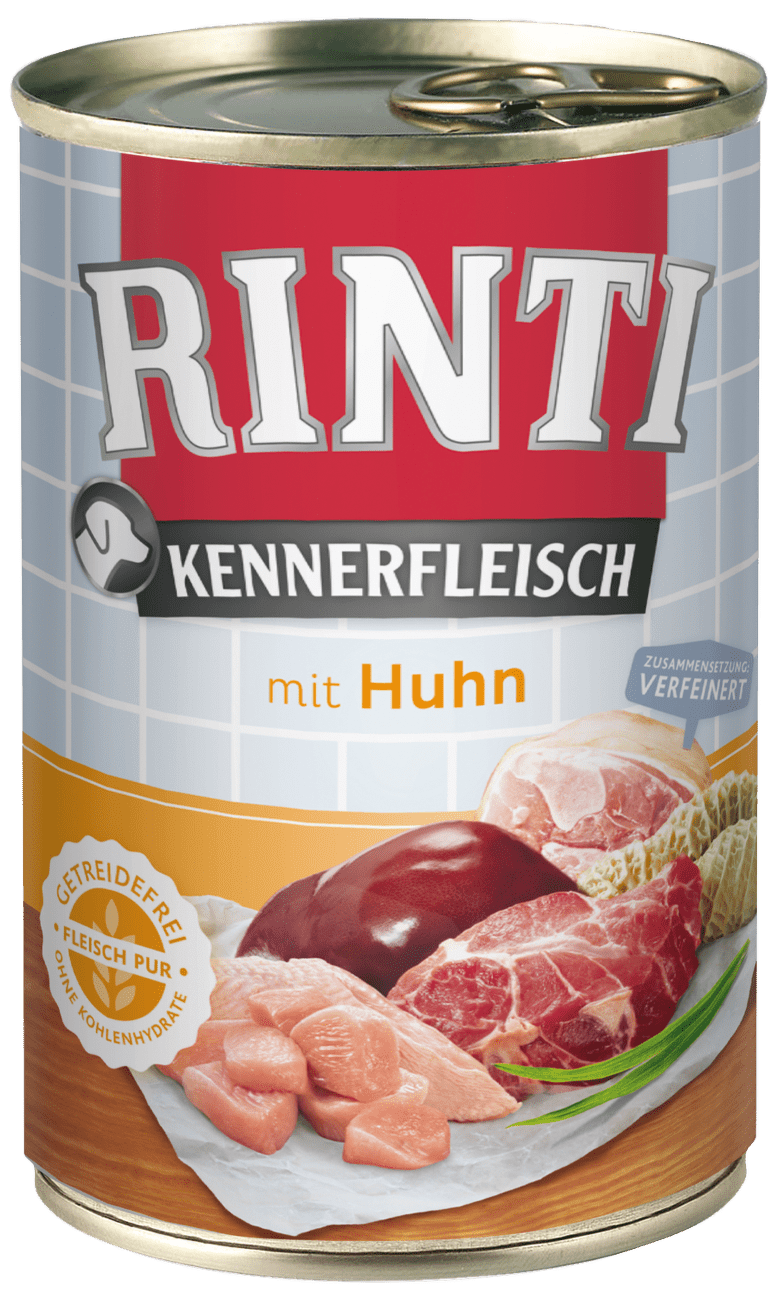 Konzerva Rinti Kennerfleisch kuře 400g
