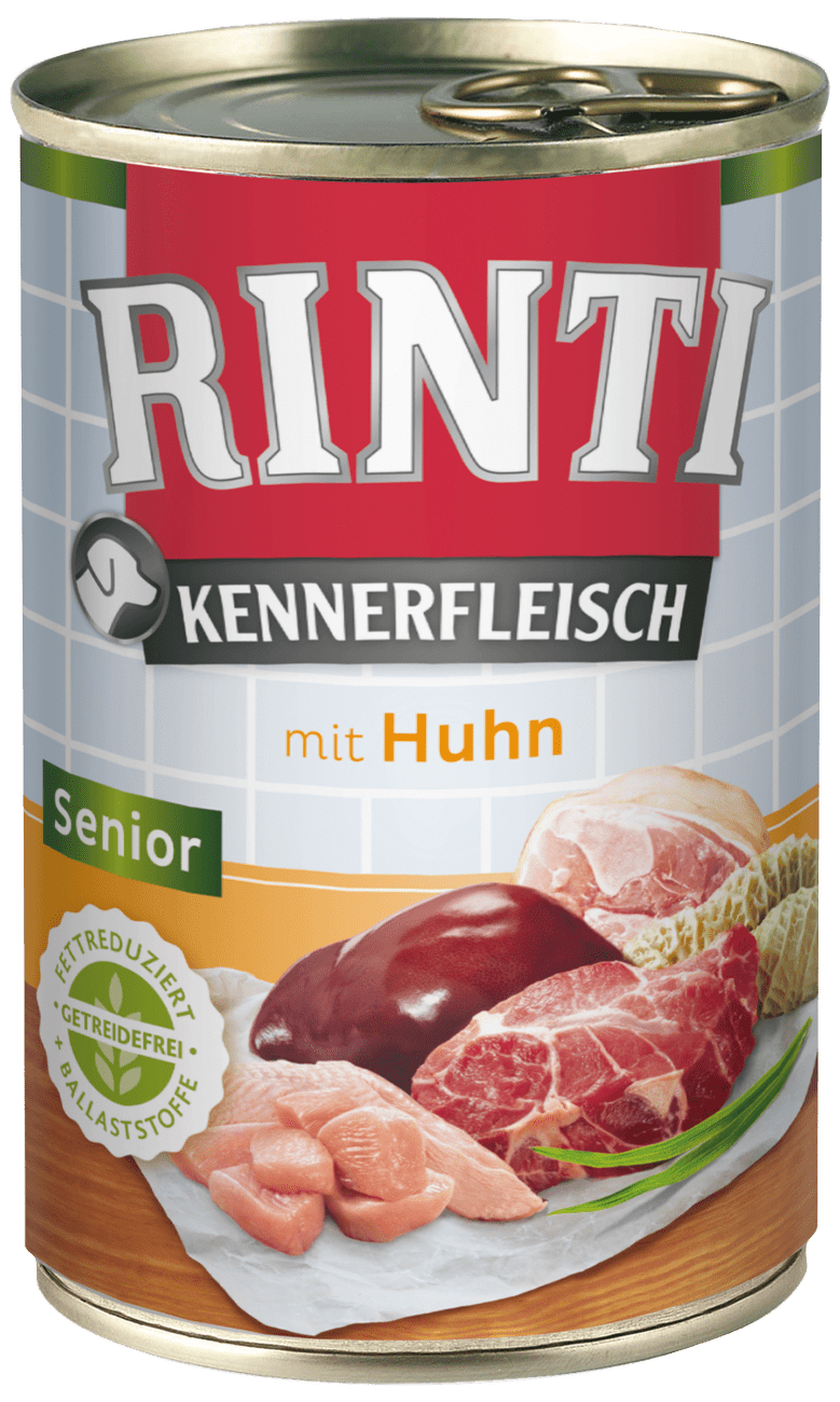 Konzerva Rinti Kennerfleisch Senior kuře 400g